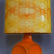 Ceramic Table Lamp by Cari Zalloni for Steuler, 1970s