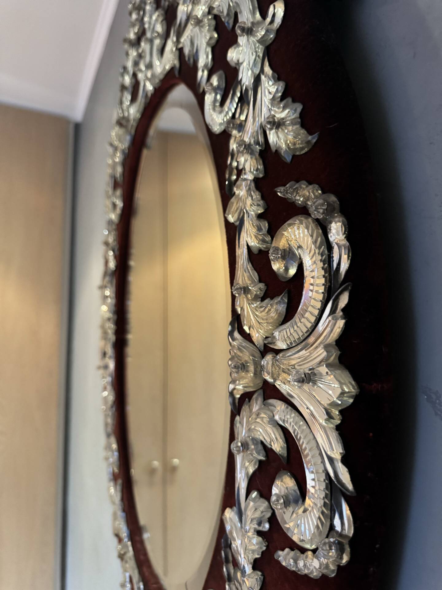 Napoleon iii antique mirror