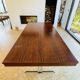 Large vintage mahogany desk