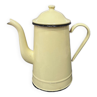 Enameled sheet metal jug