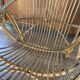 Rattan shell chair