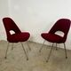 Lot 2 Old conference chairs 72 by Eero Saarinen Knoll International/ Wohnbedarf, 1968