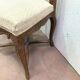 Pair of Regency style chairs in natural wood XIX century