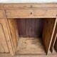 Oak and marble counter 1950