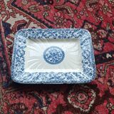 Plat de forme, plateau , de service, centre de table faïence de Gien