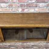 Renovated art deco showcase to hang on wall