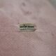 Cinna, pair of armchairs foam and velvet ras pink pale, France, circa 1970