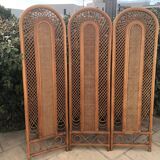Rattan screen, bamboo and canning