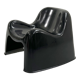 Black "Toga" armchair by Sergio Mazza for Artemide, 1960