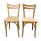 Pair of antique bistro chairs