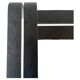 1980s vintage granite coffee table