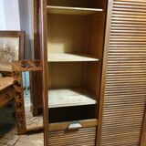 Curtain binder cabinet