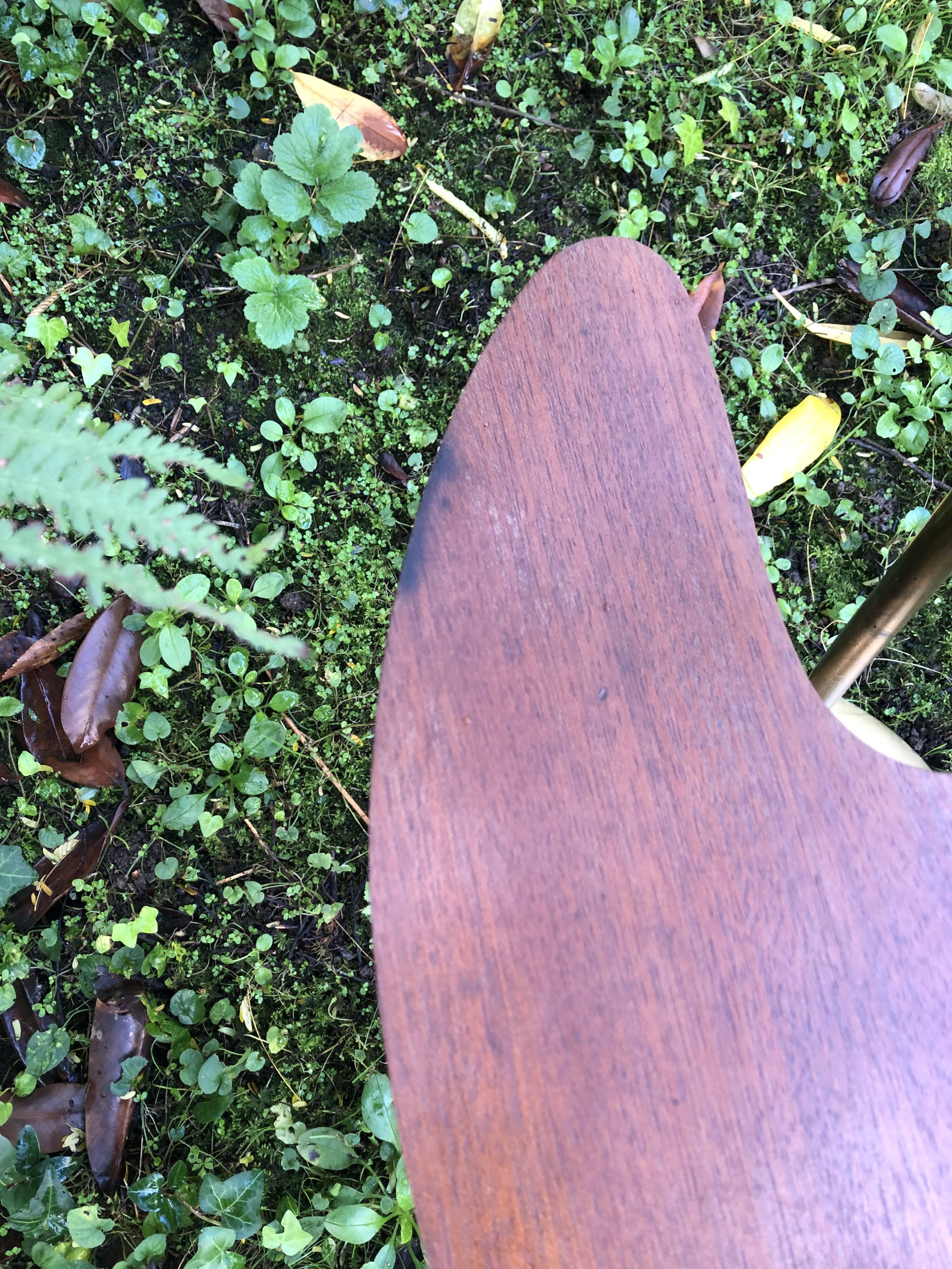 Vintage 1960s floor lamp with shelf