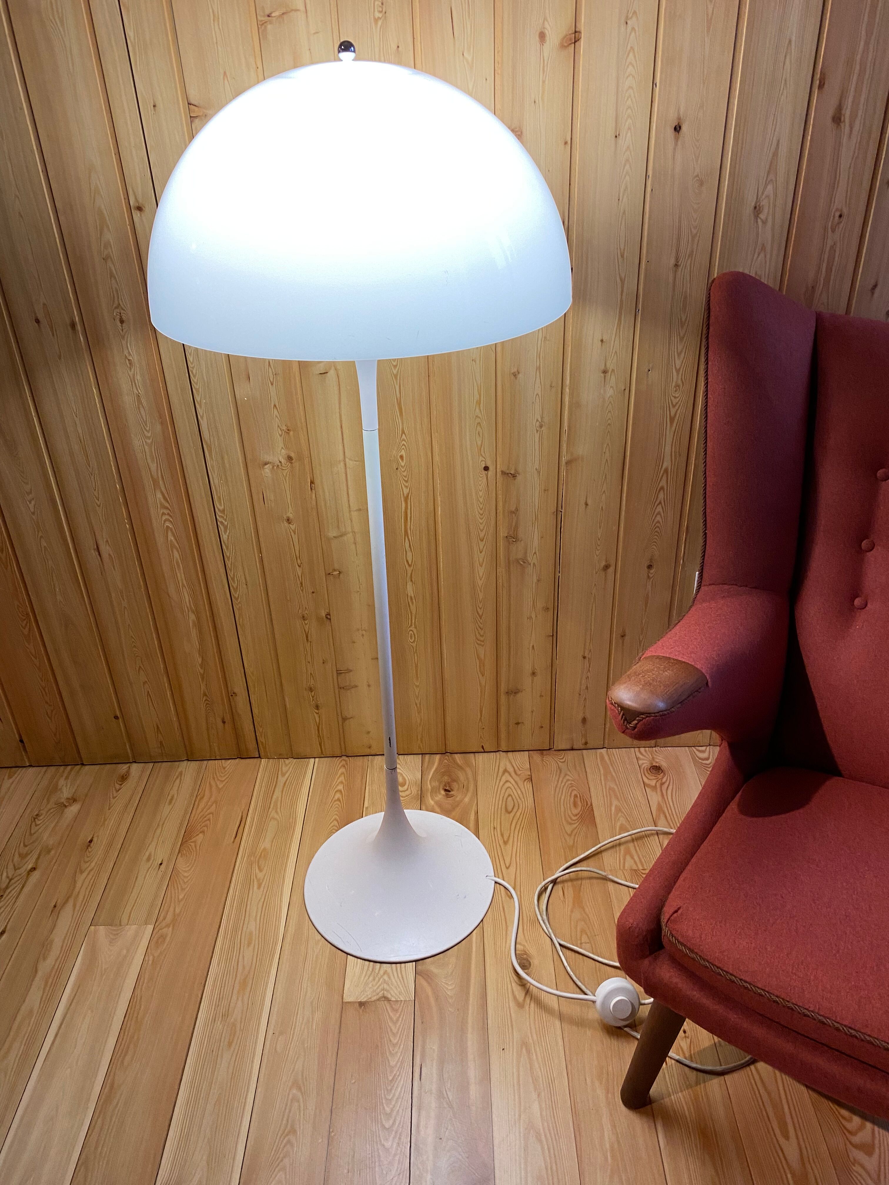 Floor lamp by Verner Panton for Louis Poulsen