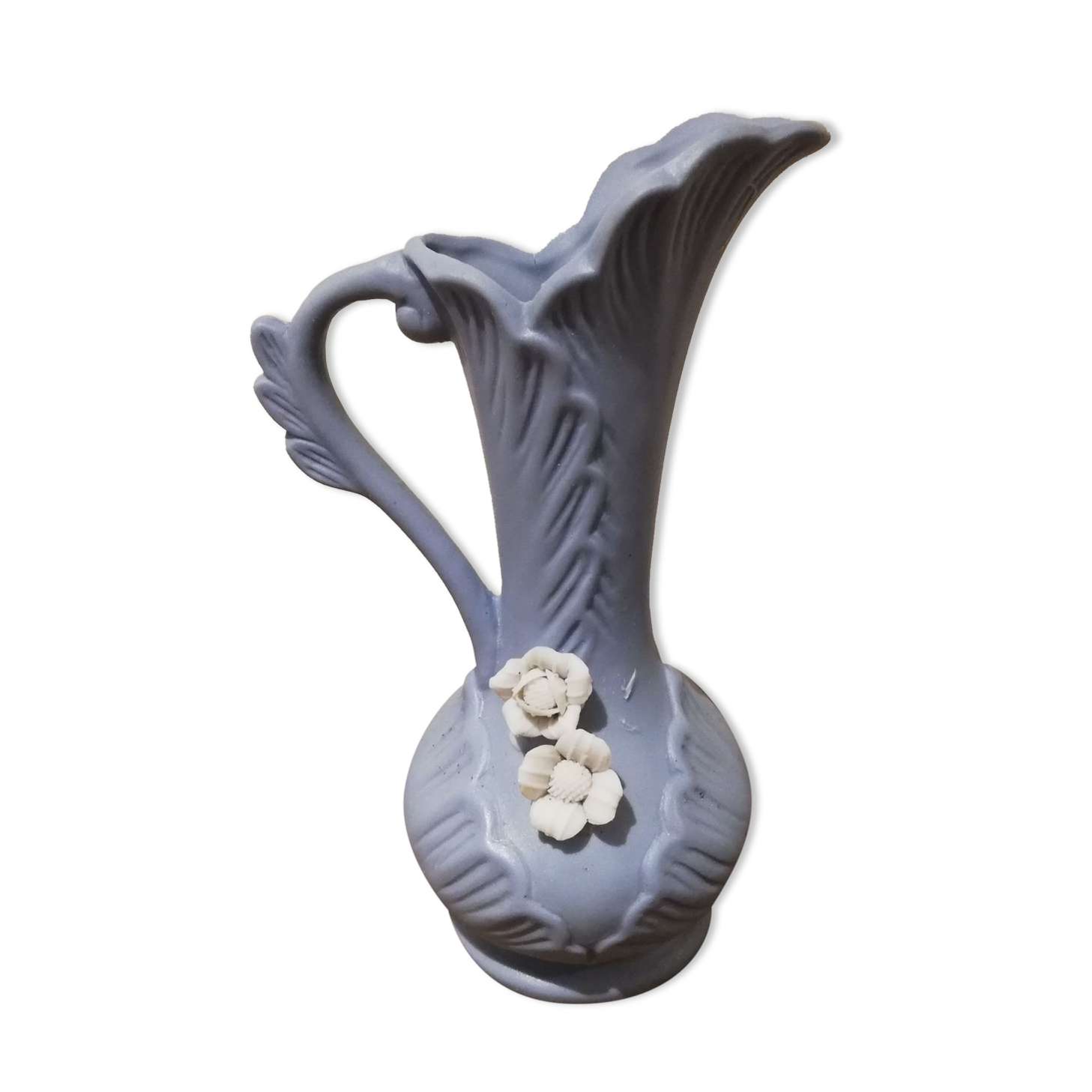 Biscuit ewer vase