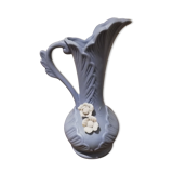 Biscuit ewer vase