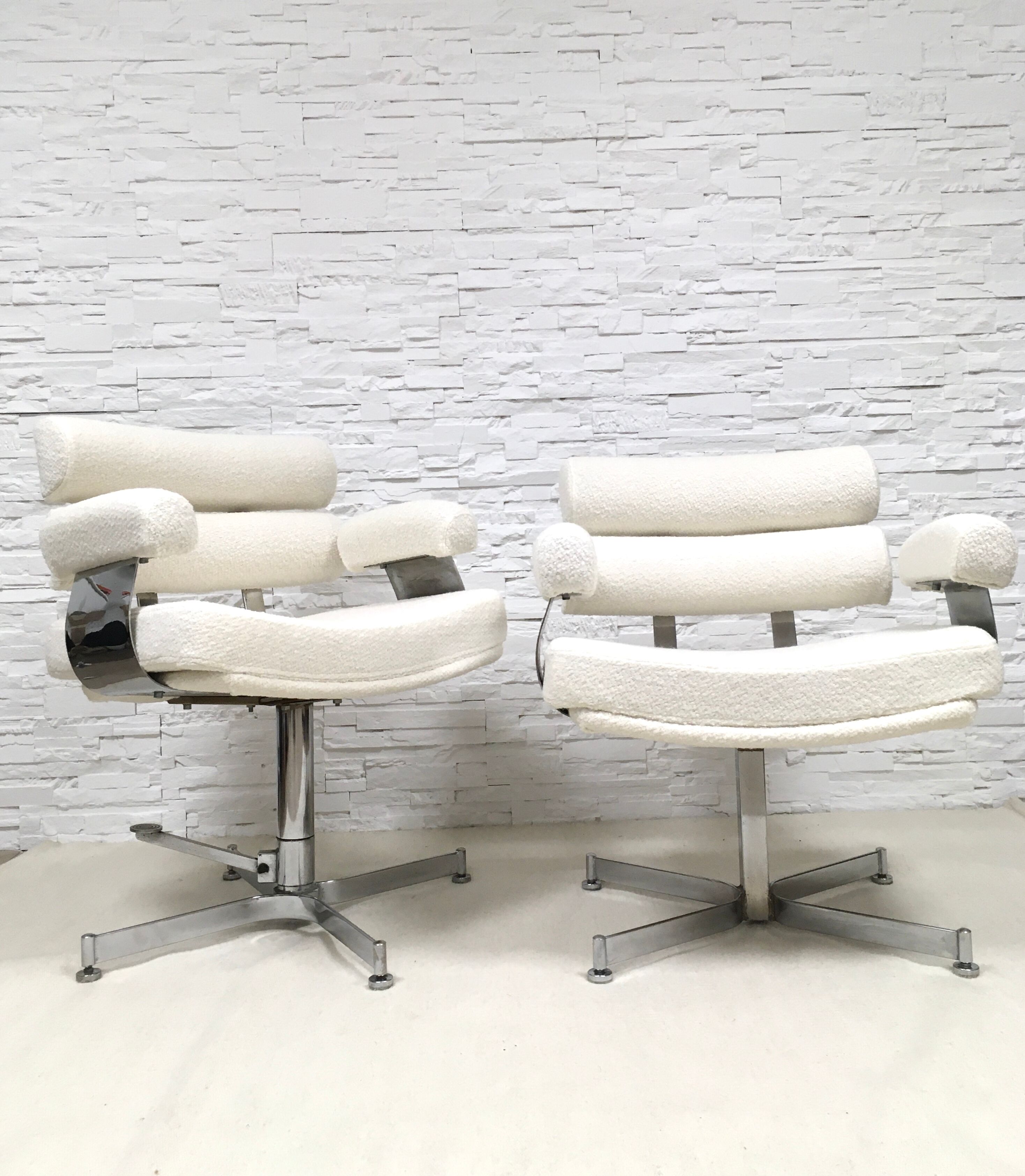 Fauteuil de coiffeur pivotant  vintage-