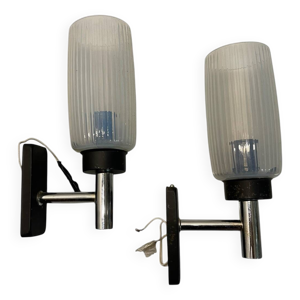 Appliques en verre de - murano 1950