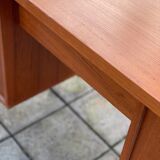 Mid century modern scandinavian teak desk