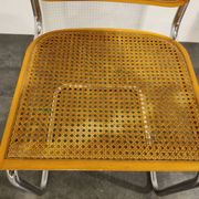 Set of 4 Cesca chair by Marcel Breuer, made in italy, 1970