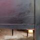 Bureau style Louis XVI - patiné noir - 19ème