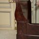 Louis Philippe period mahogany sleigh bed