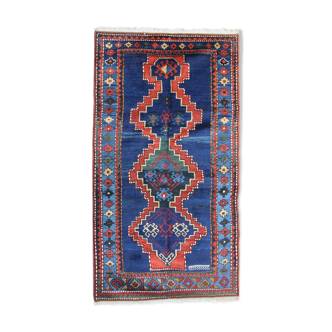 Tapis kazak en laine tissé à la main - 132x250cm