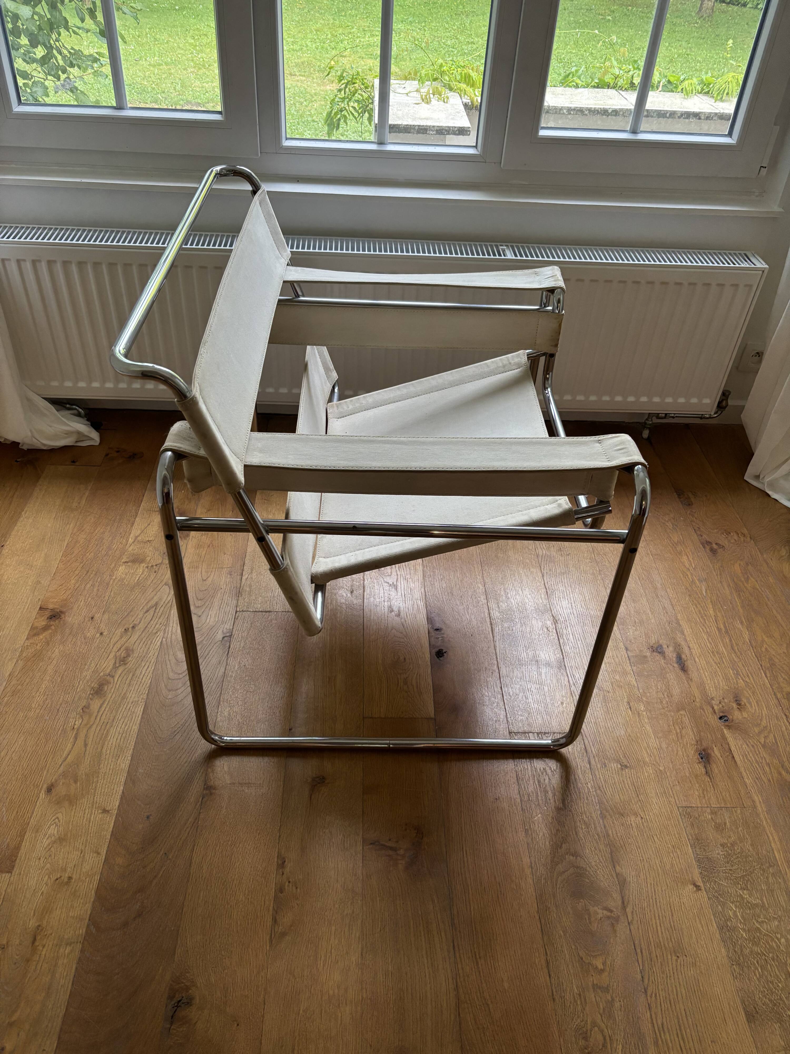 Wassily chair by Marcel Breuer