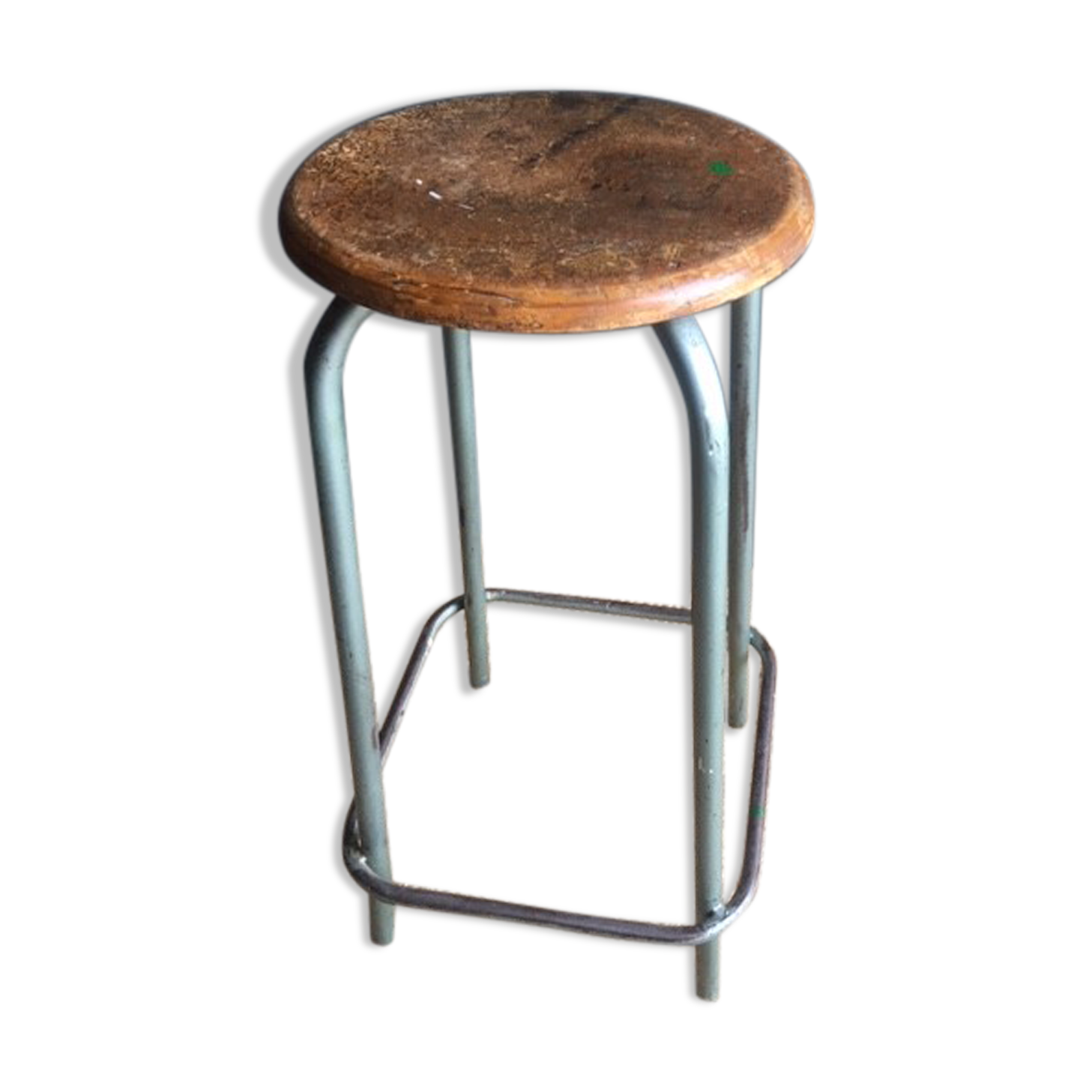 High workshop industrial stool