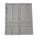 Paire de portes coulissantes 100.8x234cm chacune anciennes (2)