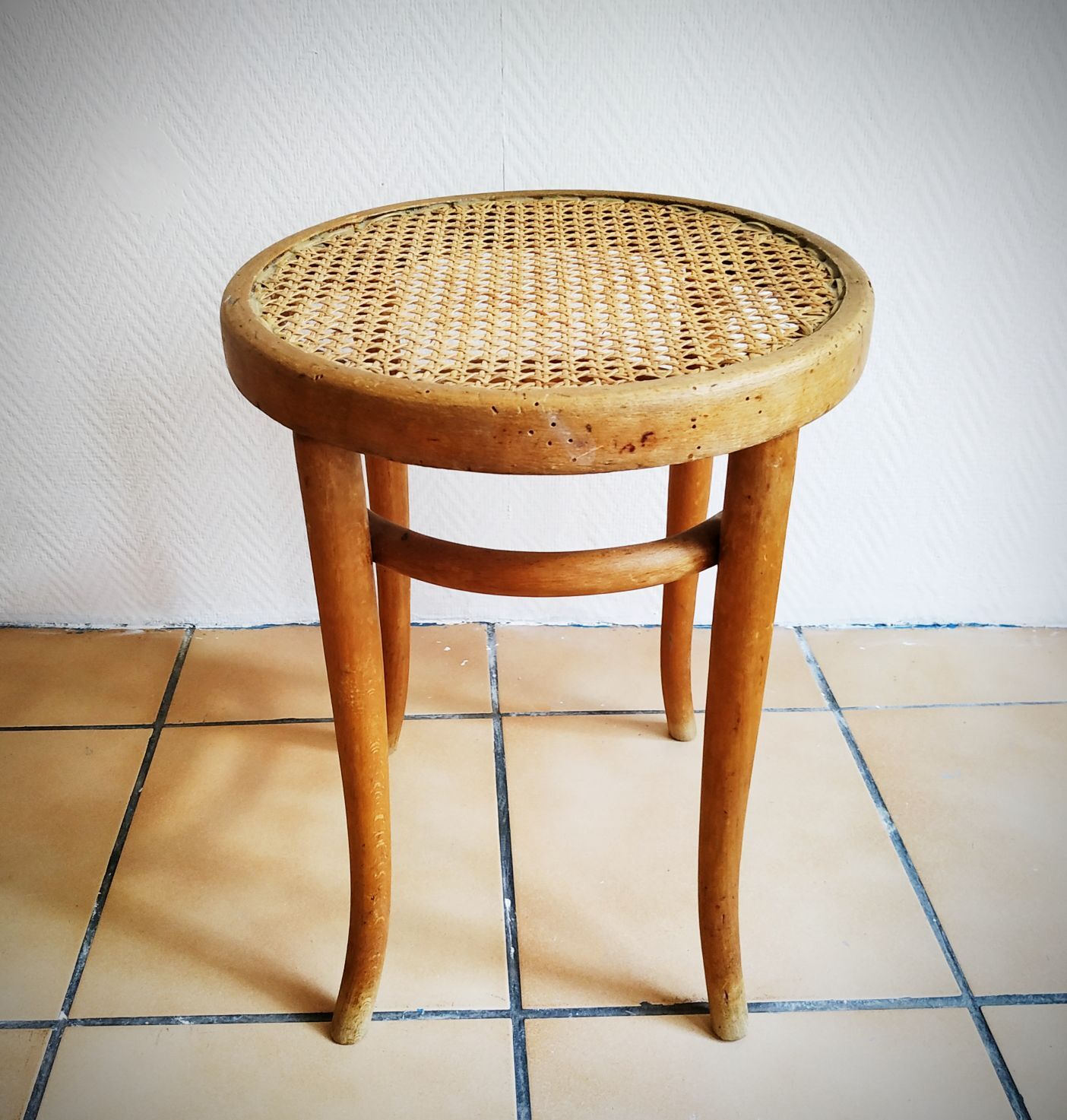 Wooden stool and canning