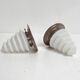 Set of 2 triangle GISO ceiling lamps, 1960’s
