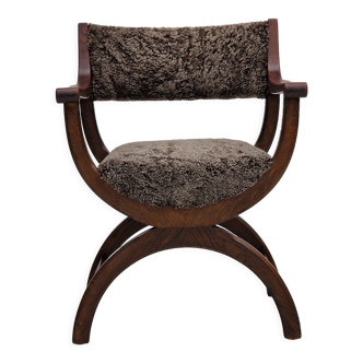 Danish armchair model "Kurul" by Henning Kjærnulf