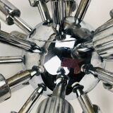 Vintage "Sputnik" chandelier in chromed metal