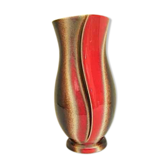 Vase en grès vernissé années 60-70