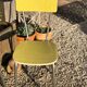 Paire de chaise Formica jaune