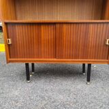 Showcase library vintage modernist 1960