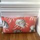 Coussin Corail et coquillages