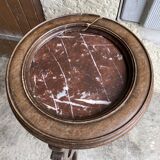 Old pedestal table