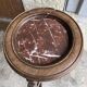 Old pedestal table
