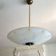Round suspension white golden star 1950