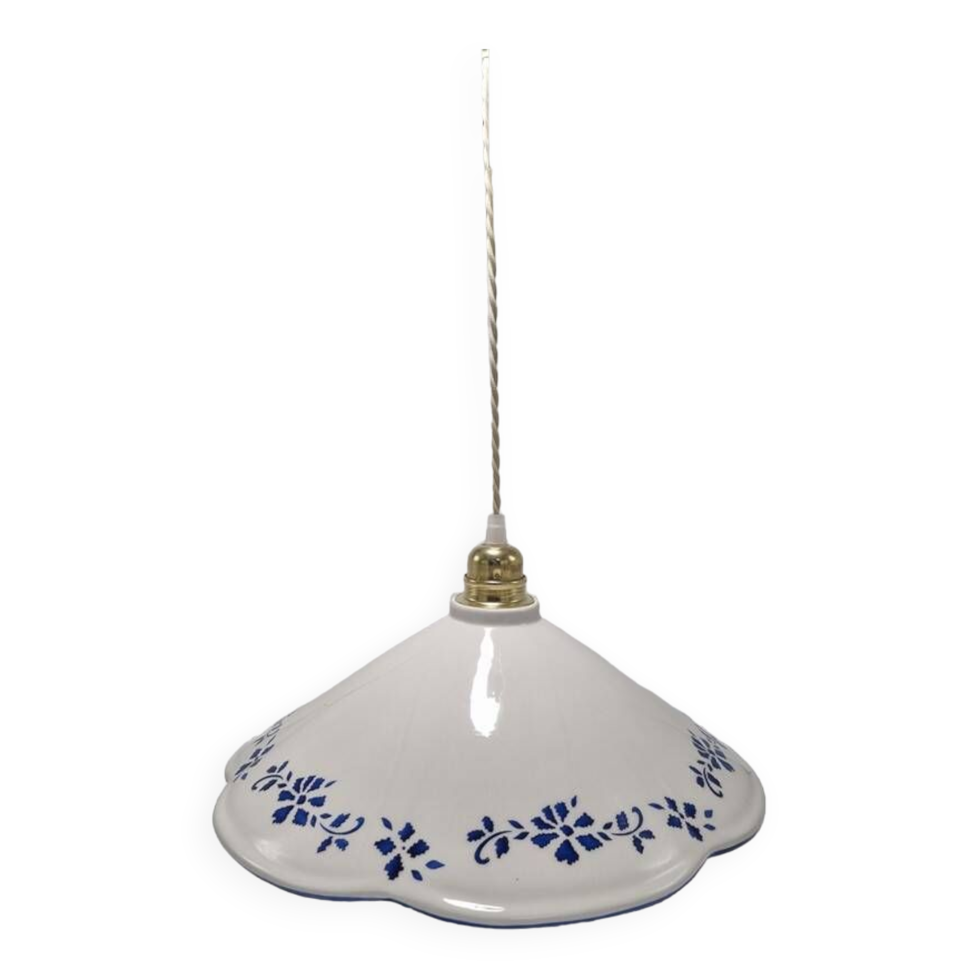 Ceramic pendant light