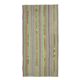 Tapis vintage turc Oushak fait main en laine et coton vert, années 1970