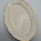 small porcelain dish from Villeroy to Boch, gilded led
