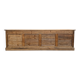 Very large pine trade counter, circa 1920.