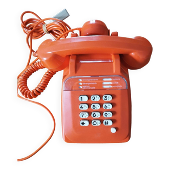 80s orange phone