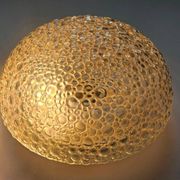 Rare plafonnier à bulles Limburg, Allemagne, années 1970