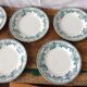 6 assiettes Terre de fer modèle Guadeloupe