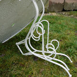 Wrought iron garden room