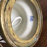 Gien earthenware lamp